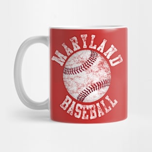 Vintage Maryland Baseball Mug